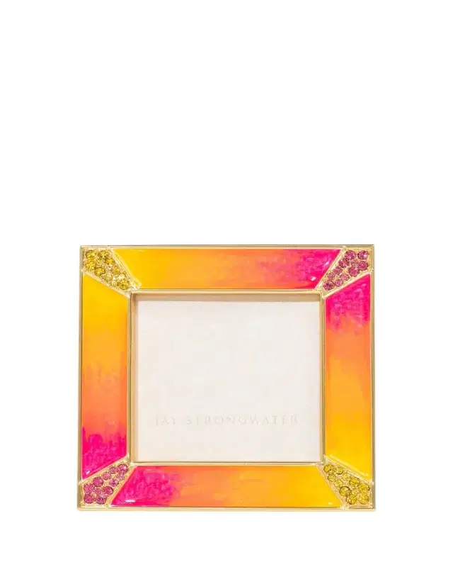 Leland Ombre Pave Corner Frame, 2"