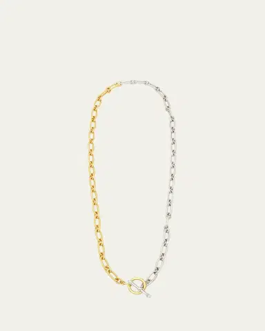 ben-amun Long Two-Tone Textured Necklace | Thumbnail 2 ben-amun Long Two-Tone Textured Necklace | Thumbnail 2