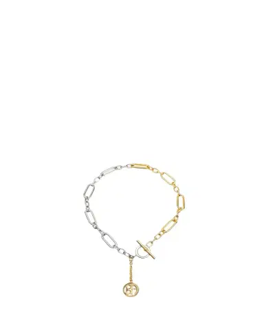 ben-amun Two-Tone Chain Link Necklace | Thumbnail 1 ben-amun Two-Tone Chain Link Necklace | Thumbnail 1
