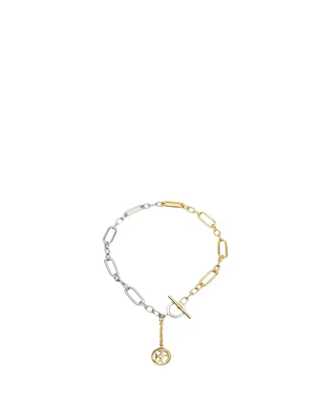 Ben-Amun Two-Tone Chain Link Necklace