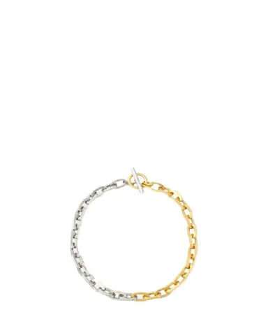 ben-amun Two-Tone Link Necklace, 18"L | Thumbnail 1