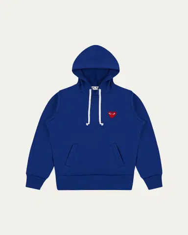 Comme des Garçons Men's Play Heart Pullover Hoodie | Thumbnail 2