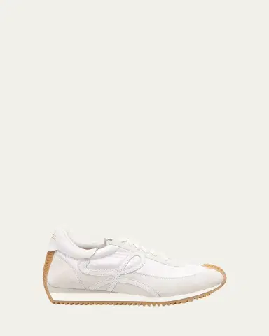 Loewe Flow Runner Suede and Leather Sneakers | Thumbnail 14