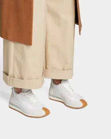 Loewe Flow Runner Suede and Leather Sneakers | Thumbnail 1