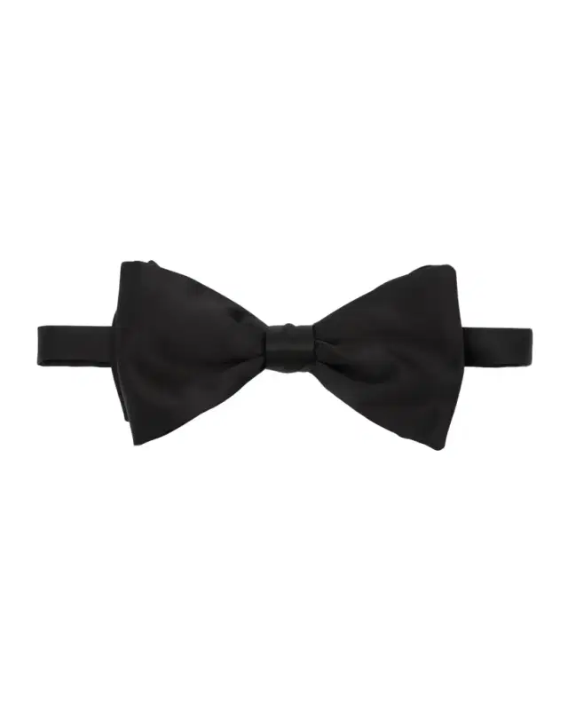 Brioni Men 's Silk Satin Bow Tie