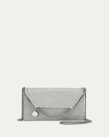 Stella McCartney Mini Falabella Shaggy Deer Wallet on Chain | Thumbnail 7
