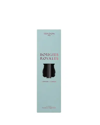TRUDON Royal Taper Candles - Black | Thumbnail 1