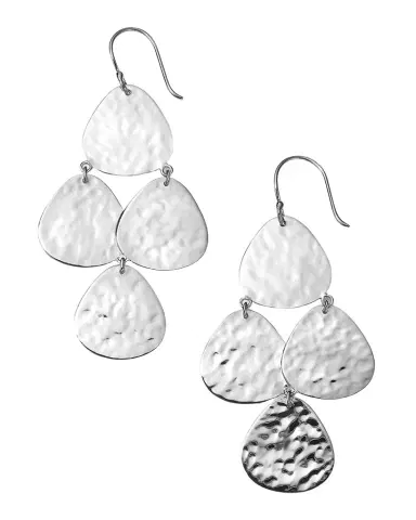 Ippolita Crinkle Small Nomad Cascade Earrings in Sterling | Thumbnail 1