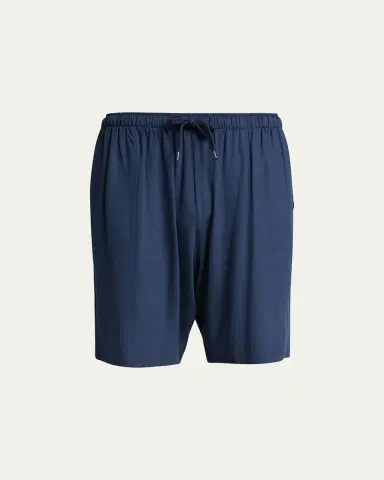 Derek Rose Men's Micromodal Lounge Shorts | Thumbnail 5 Derek Rose Men's Micromodal Lounge Shorts | Thumbnail 5