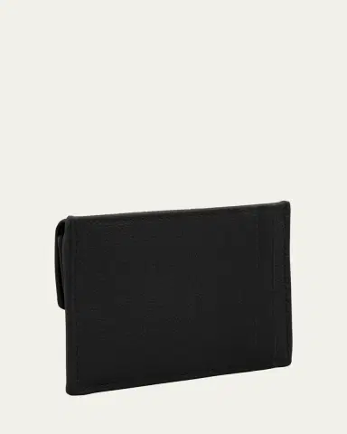 Saint Laurent YSL Monogram Flap Card Case in Grained Leather | Thumbnail 3 Saint Laurent YSL Monogram Flap Card Case in Grained Leather | Thumbnail 3