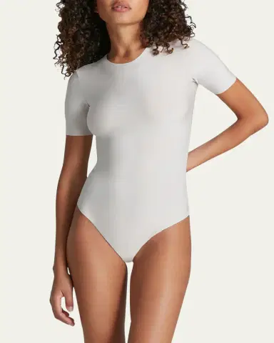 Commando Butter Short-Sleeve Crewneck Bodysuit | Thumbnail 9 Commando Butter Short-Sleeve Crewneck Bodysuit | Thumbnail 9
