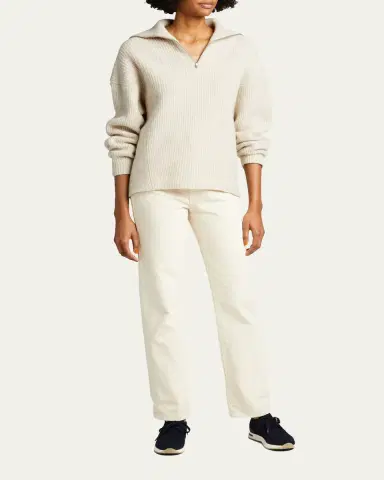 Loro Piana Knit Lace-Up Runner Sneakers | Thumbnail 7