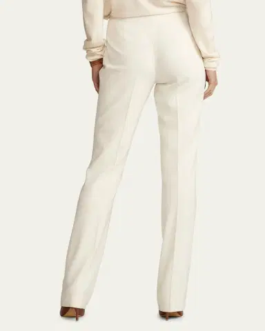 Ralph Lauren Collection Alandra Wool Crepe Pants | Thumbnail 3 Ralph Lauren Collection Alandra Wool Crepe Pants | Thumbnail 3