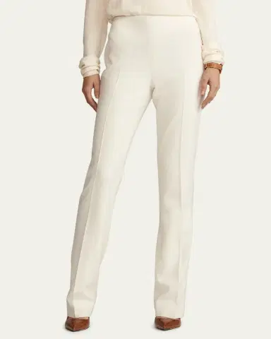 Ralph Lauren Collection Alandra Wool Crepe Pants | Thumbnail 4 Ralph Lauren Collection Alandra Wool Crepe Pants | Thumbnail 4
