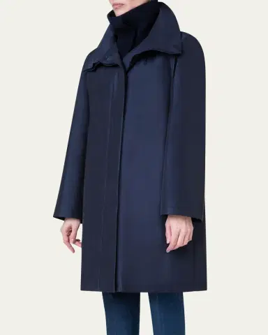 Akris Storm System Double-Breasted Coat | Thumbnail 8