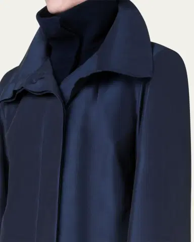 Akris Storm System Double-Breasted Coat | Thumbnail 9