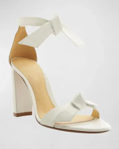 Alexandre Birman Clarita 90mm Leather Ankle-Tie High-Heel Sandals | Thumbnail 2 Alexandre Birman Clarita 90mm Leather Ankle-Tie High-Heel Sandals | Thumbnail 2