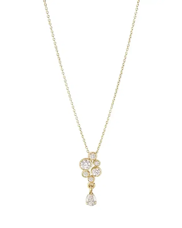 Splash Diamant Diamond Cluster Necklace