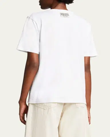 Khaite Mae Short Sleeve T-Shirt | Thumbnail 7