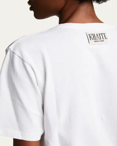 Khaite Mae Short Sleeve T-Shirt | Thumbnail 9