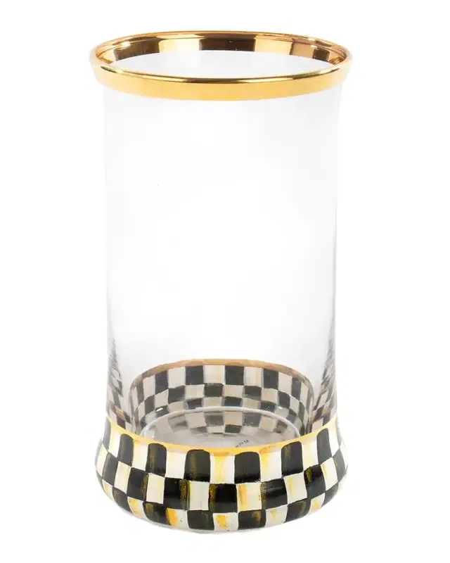 Courtly Check Highball Glass