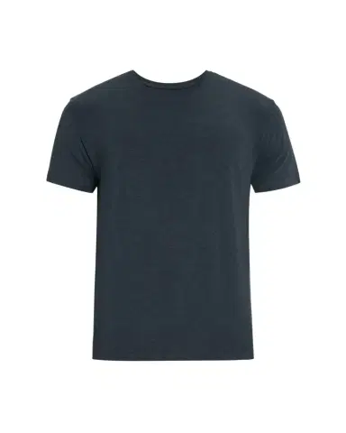 Derek Rose Men's Marl Crewneck Short-Sleeve Knit Tee | Thumbnail 1