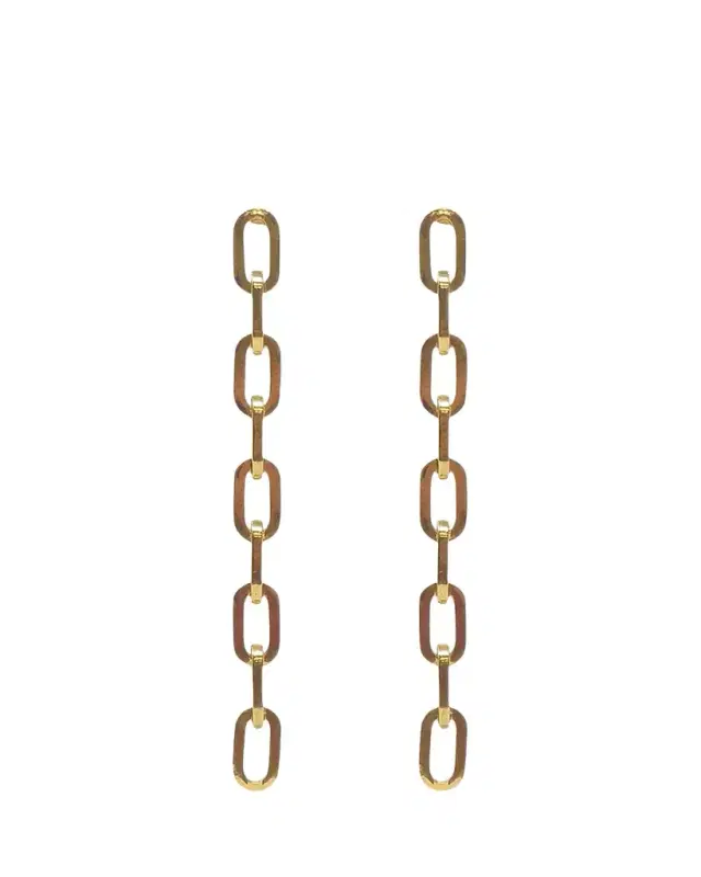 Ben-Amun Chain Dangle Earrings