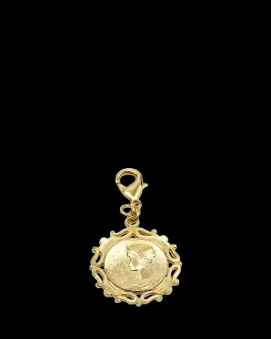 ben-amun Roman Coin Chain Locket Charm | Thumbnail 2 ben-amun Roman Coin Chain Locket Charm | Thumbnail 2