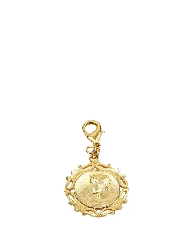 Ben-Amun Roman Coin Chain Locket Charm