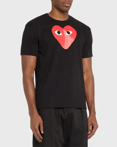 Comme des Garçons Men's Big Heart Short-Sleeve T-Shirt | Thumbnail 12