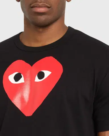 Comme des Garçons Men's Big Heart Short-Sleeve T-Shirt | Thumbnail 13