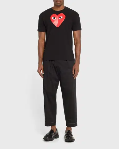 Comme des Garçons Men's Big Heart Short-Sleeve T-Shirt | Thumbnail 10