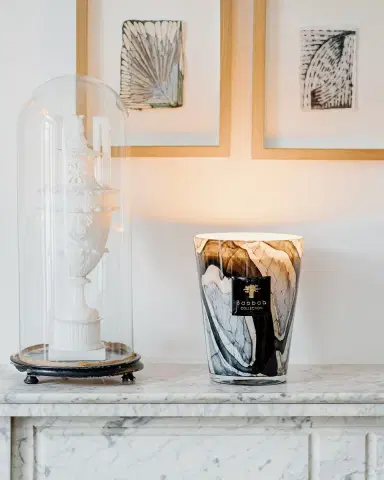 Baobab Collection Max 10 Stones Marble Scented Candle | Thumbnail 2