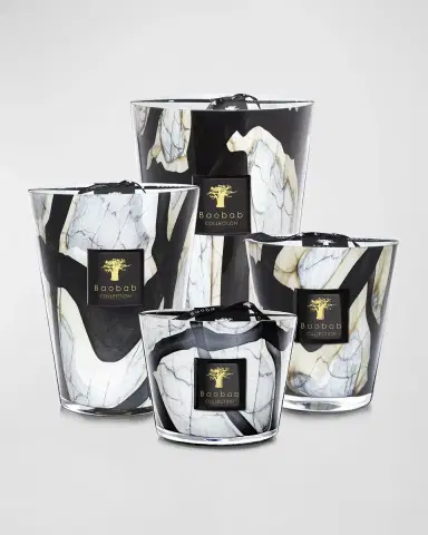 Baobab Collection Max 10 Stones Marble Scented Candle | Thumbnail 3