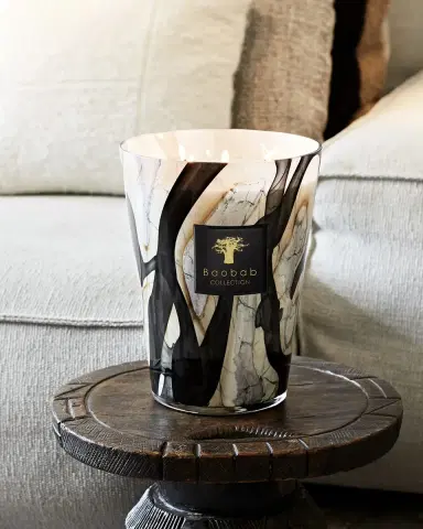 Baobab Collection Max 10 Stones Marble Scented Candle | Thumbnail 1