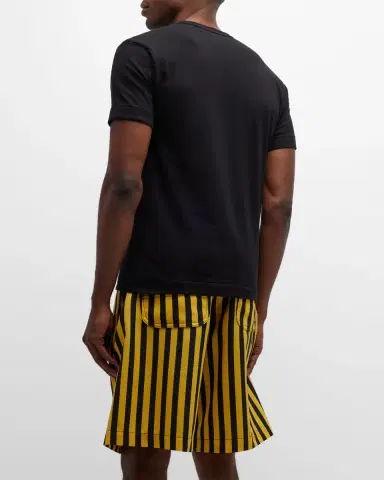 Comme des Garçons Men's Cotton Jersey Heart T-Shirt | Thumbnail 14