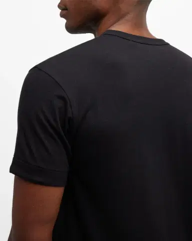 Comme des Garçons Men's Cotton Jersey Heart T-Shirt | Thumbnail 17