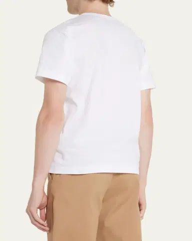 Comme des Garçons Men's Cotton Jersey Heart T-Shirt | Thumbnail 9
