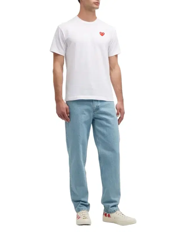 Men's Cotton Jersey Heart T-Shirt