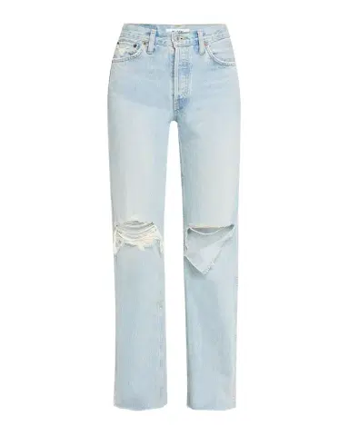RE/DONE 90s High-Rise Loose Straight Jeans | Thumbnail 1 RE/DONE 90s High-Rise Loose Straight Jeans | Thumbnail 1