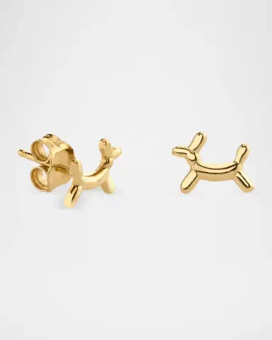 Sydney Evan Balloon Dog Stud Earrings | Thumbnail 2 Sydney Evan Balloon Dog Stud Earrings | Thumbnail 2