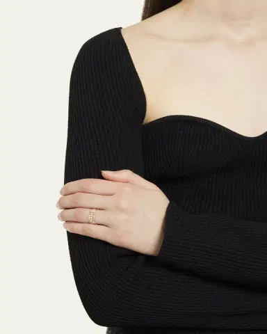 Sydney Evan Pave Icon Ring | Thumbnail 3