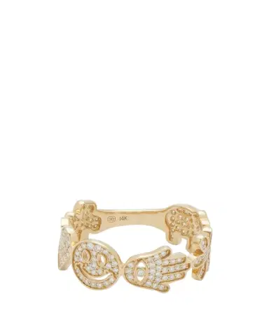 Sydney Evan Pave Icon Ring | Thumbnail 1