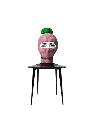 FORNASETTI Chair Lux Gstaad Pink/Green Pompom | Thumbnail 1