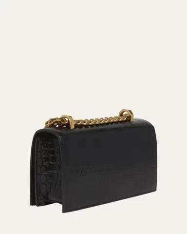 Alexander McQueen Mini Jeweled Satchel Bag | Thumbnail 3