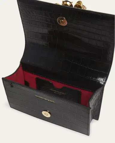 Alexander McQueen Mini Jeweled Satchel Bag | Thumbnail 4