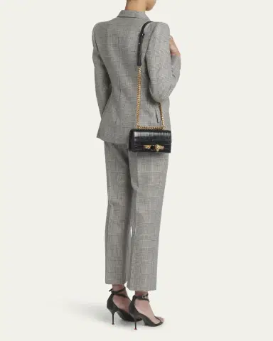 Alexander McQueen Mini Jeweled Satchel Bag | Thumbnail 5