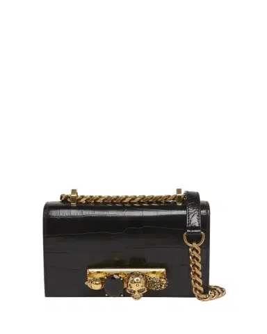 Alexander McQueen Mini Jeweled Satchel Bag | Thumbnail 1