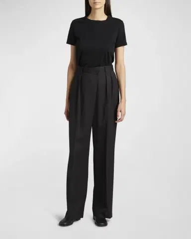 The Row Wesler Short-Sleeve Top | Thumbnail 2