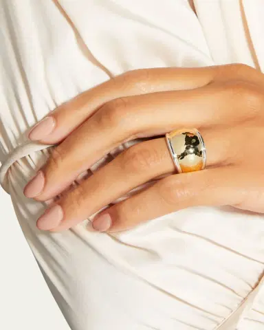 Ippolita Hammered Dome Ring in Chimera | Thumbnail 2 Ippolita Hammered Dome Ring in Chimera | Thumbnail 2